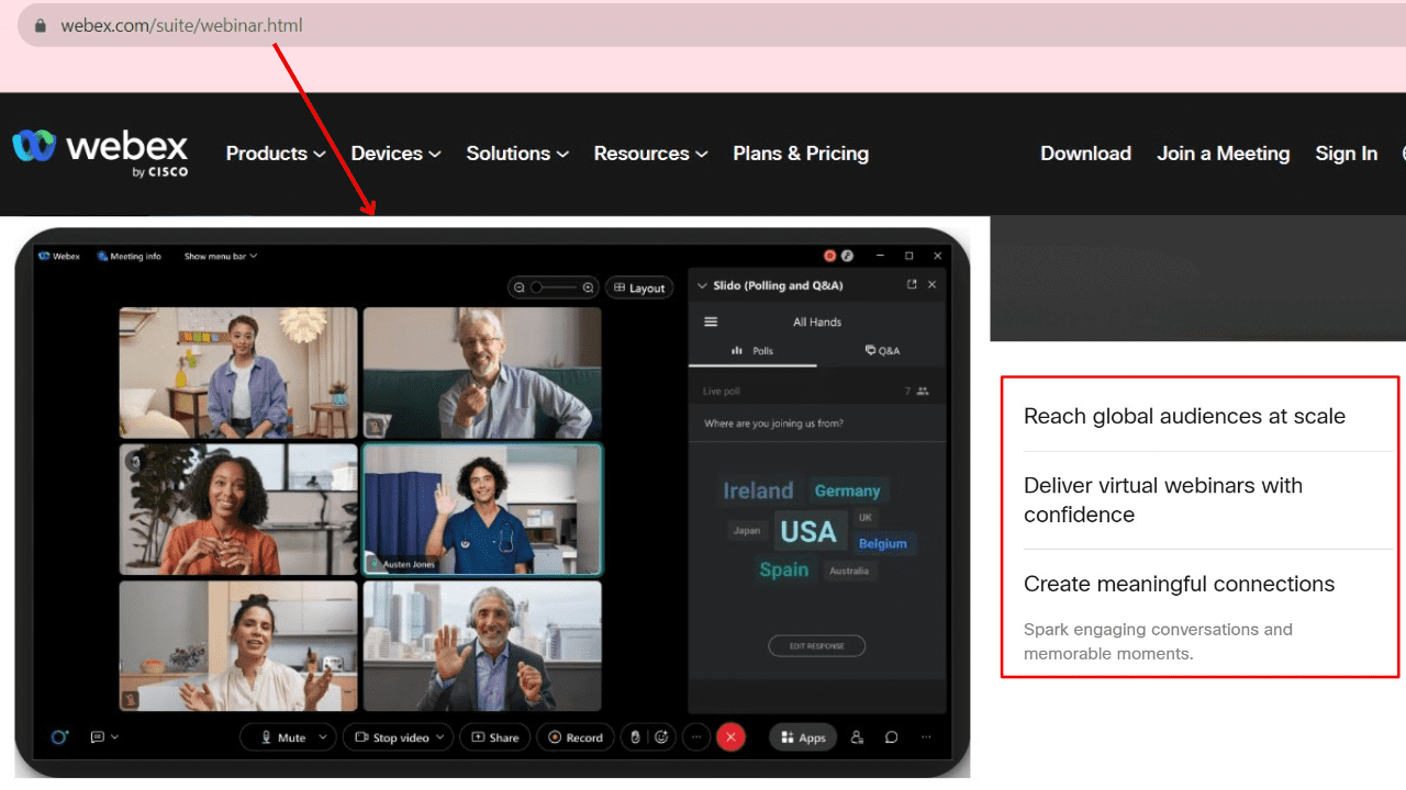 How to join a Webex video conference 